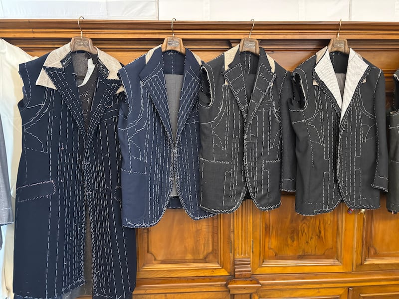 Yoo founded Sartoria del Signore in 2022. Photograph: Naomi O'Leary