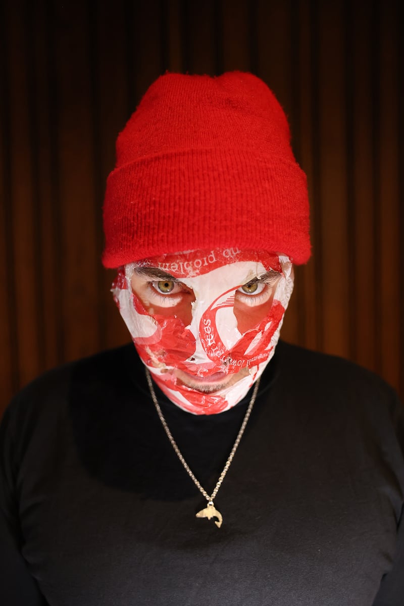 Blindboy at the Abbey Theatre in Dublin. Photograph: Clodagh Kilcoyne
