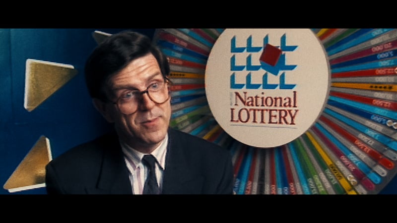 Ray Bates of the National Lottery in Beat the Lotto
