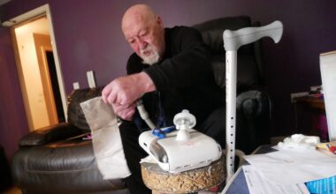 The mystery of the man, the black stuff, and the chimney stack