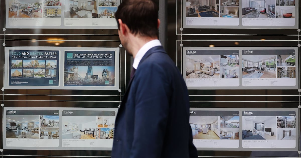 Mortgage interest rates up slightly but dip below euro zone average – The Irish Times