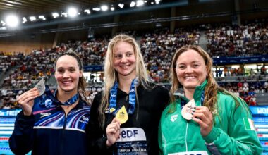 European swimming and athletics live updates: Mona McSharry wins bronze at 200m breaststroke – The Irish Times