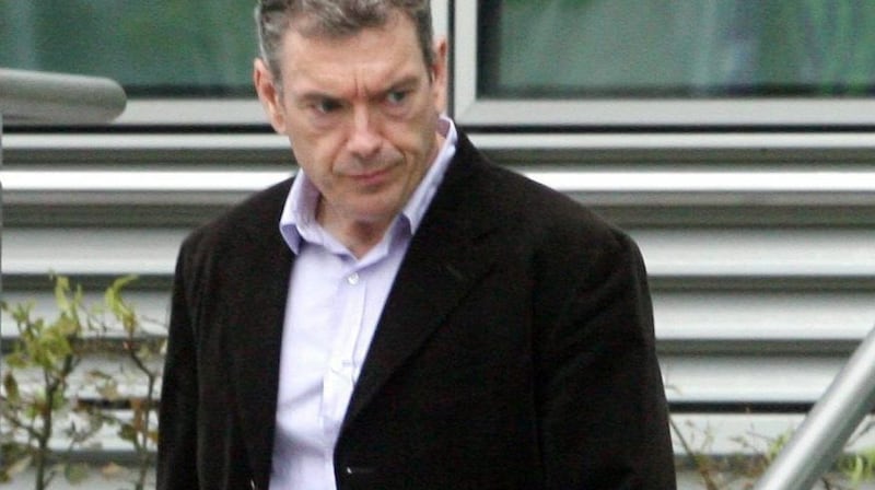 Christy Kinahan snr leaving a Belgian court in 2009. Today, he remains in Dubai. Photograph: Sunday World