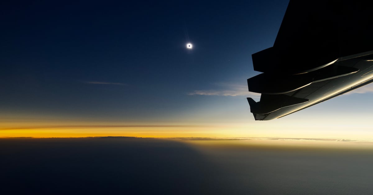 Solar eclipse: A team of Irish scientists took to the sky to capture these images – The Irish Times