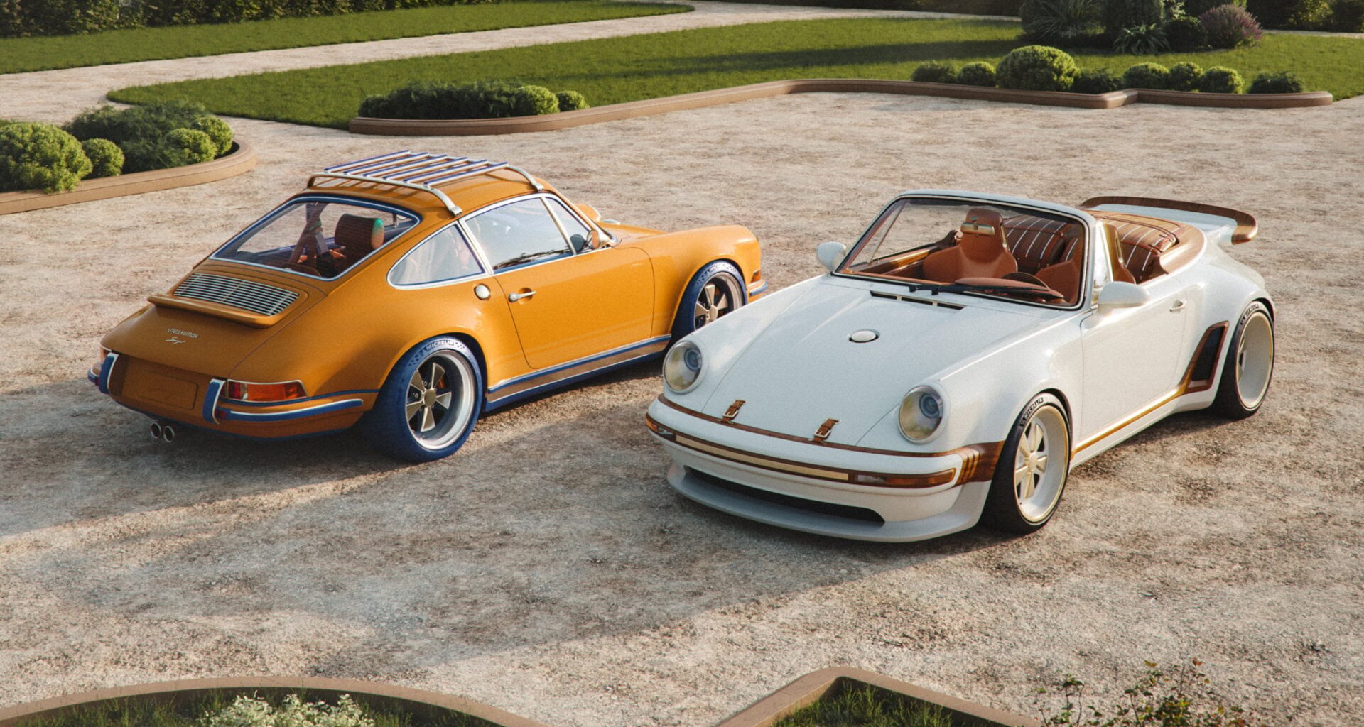 Petrrolhead Corner: Singer And Louis Vuitton Go To Extremes With Two Bespoke Porsche 911s