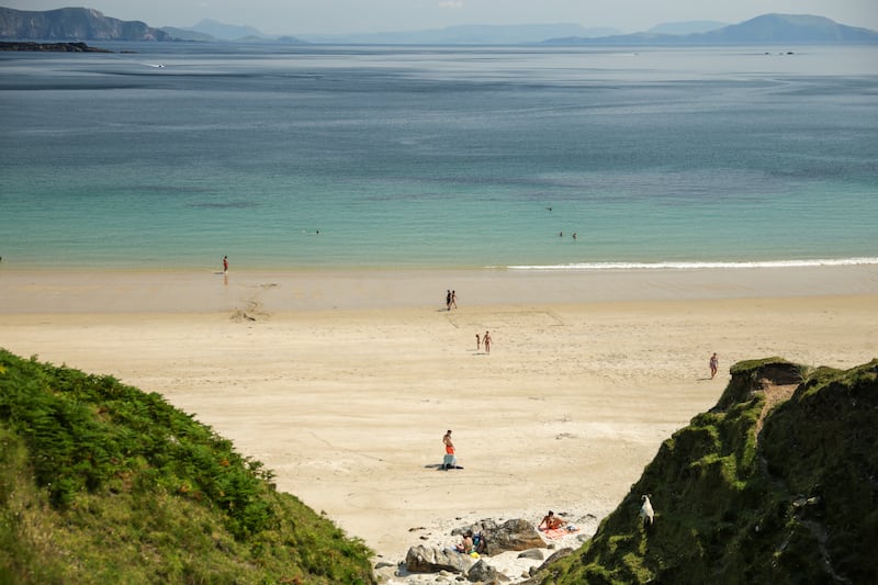 Keem beach on Achill Island, Co Mayo. Photograph: Enda O'Dowd
