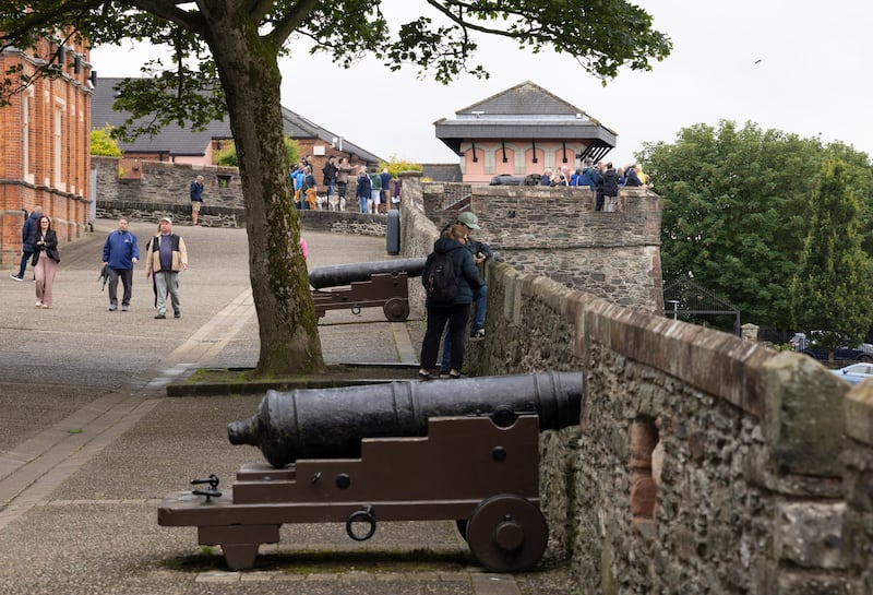 Derry which boasts the only complete set of walls remaining on the island. Photograph: Joe Dunne