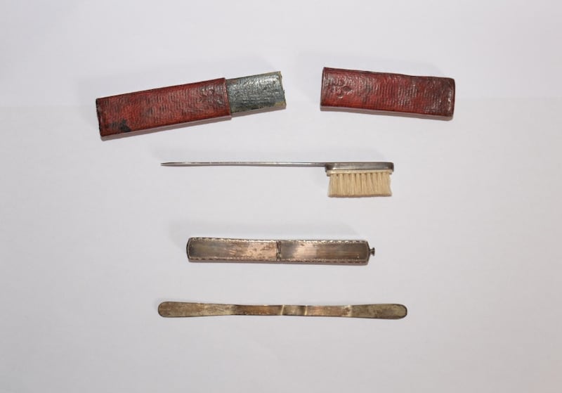 A toothbrush said to have belonged Napoleon is part of the RCPI collection. Photograph: RCPI