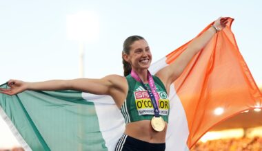 European Championships: O’Connor wins heptathlon gold, bronze for Coscoran; Walshe earns second IM gold – The Irish Times