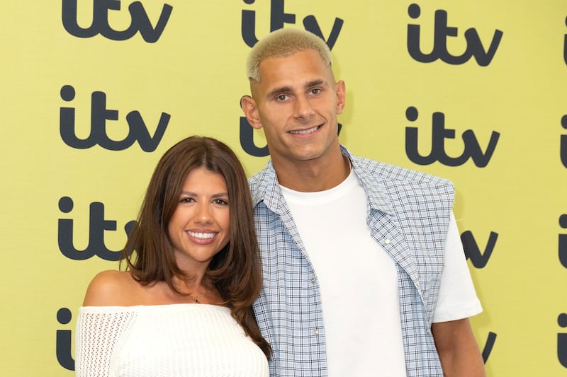 Lola Deal and Seán Fitzgerald met in the Love Island villa this summer. Photograph: Jo Hale/Getty Images