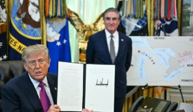Trump signs executive order to rename Lake Ontario as ‘Lake America’ – The Irish Times