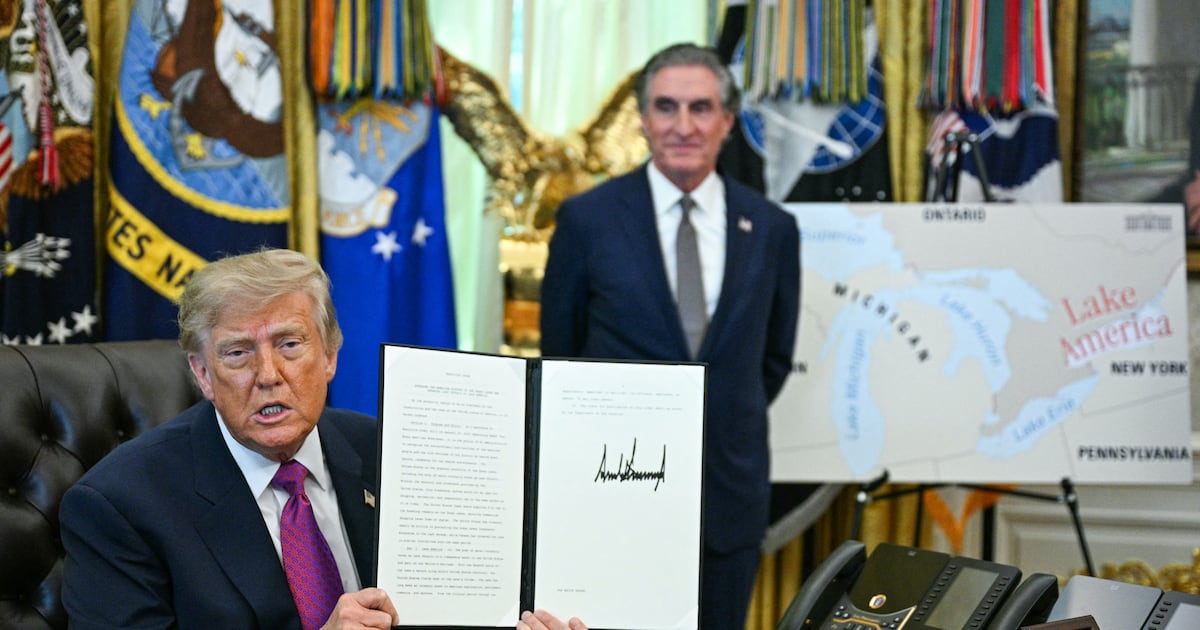 Trump signs executive order to rename Lake Ontario as ‘Lake America’ – The Irish Times