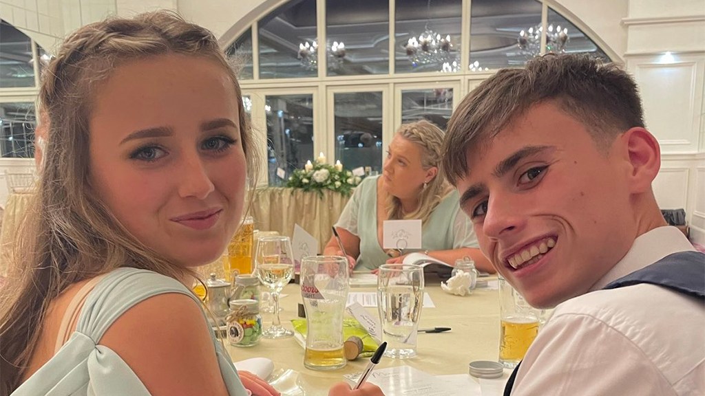 Sarah and Jack Corbett. Pic: Jason Corbett's Journey/Twitter