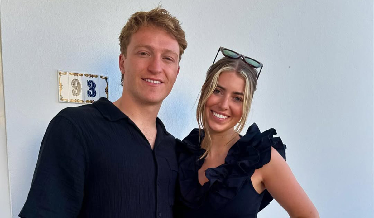 Faye Shortt with her boyfriend, Barry. Pic: Faye Shortt/Instagram