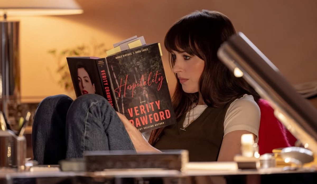 Dakota Johnson in Verity. Pic: Amazon MGM Studios