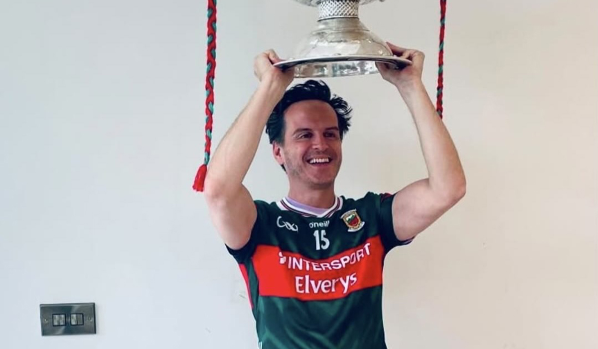 Pics: Triumphant Andrew Scott is every Mayo fan after All-Ireland win