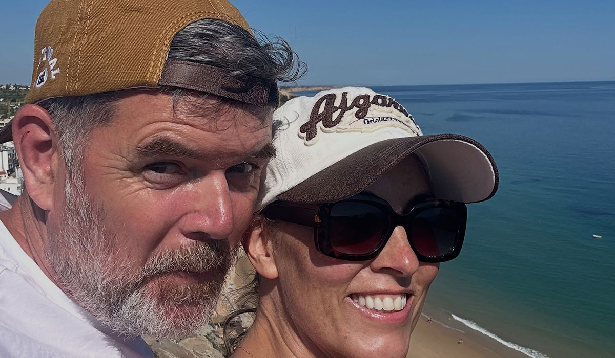 How They Met: It was love at first sight for Kathryn Thomas and hubby Padraig as they mark anniversary