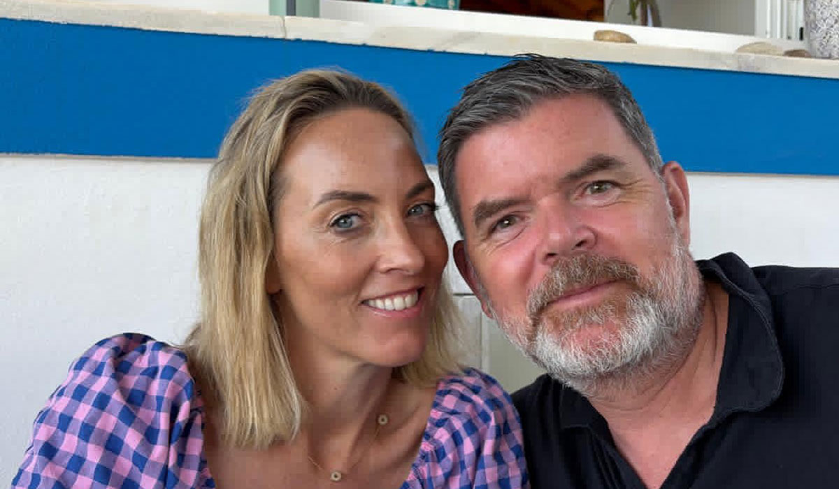 Kathryn Thomas and her husband Padraig McLoughlin. Pic: Kathryn Thomas/Instagram