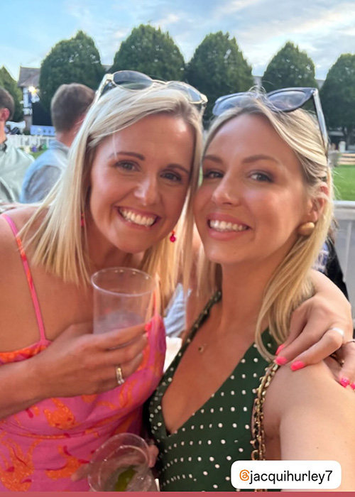 Jacqui Hurley at the Dublin Horse Show. Pic: Jacqui Hurley/Instagram