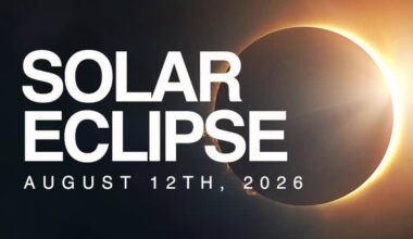 Total Solar Eclipse - August 12th, 2026