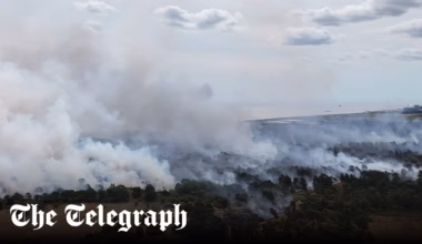 As wildfires rage, Britain isn’t ready for its boiling hot future