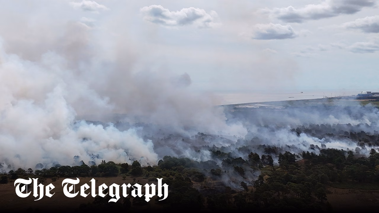 As wildfires rage, Britain isn’t ready for its boiling hot future