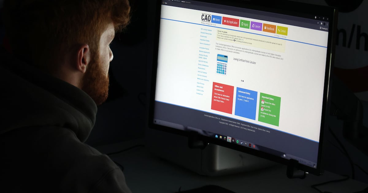 CAO points 2026: Students receive round one offers – The Irish Times