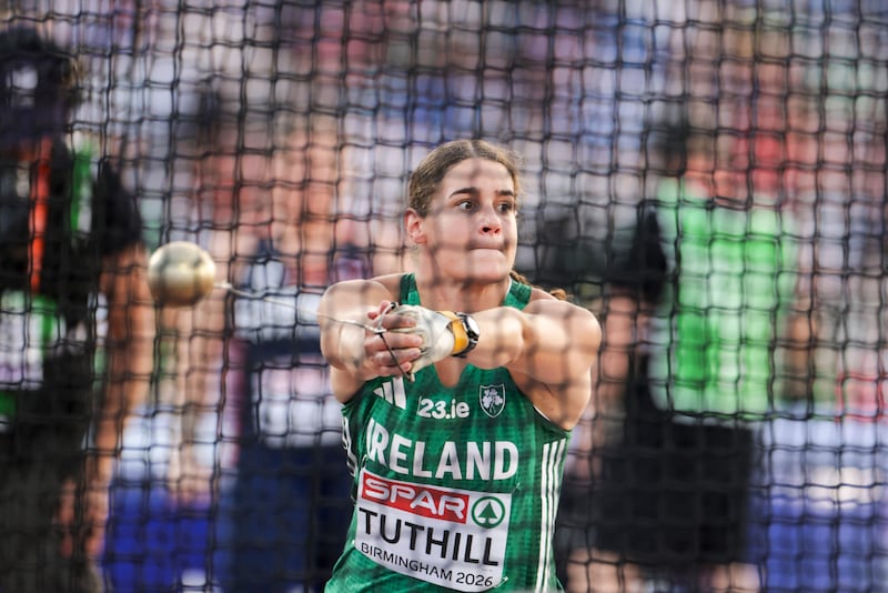 Ireland’s Nicola Tuthill. Photograph: Morgan Treacy/Inpho