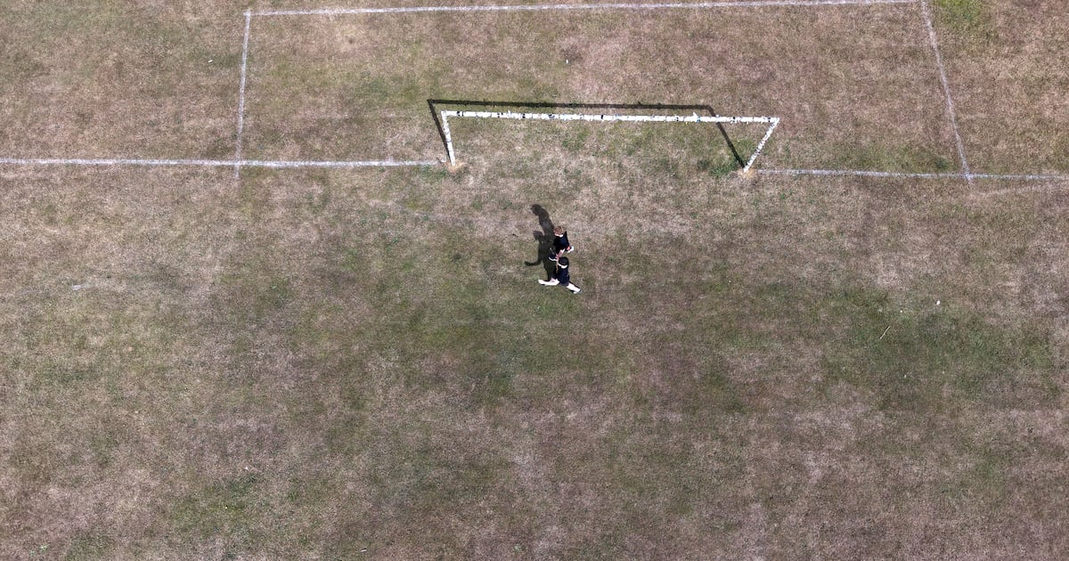 Ireland’s football pitches have turned to ‘barren, dusty ground’ in the summer heat – The Irish Times