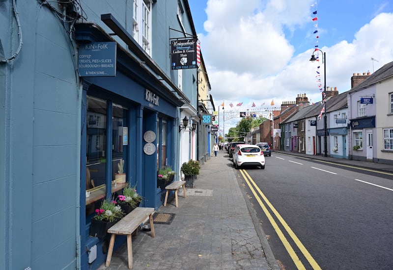 Lisburn Street, Hillsborough, in Donaldson's former constituency of Lagan Valley. Photograph: Arthur Allison/Pacemaker Press
