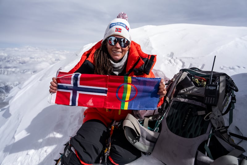 Norwegian mountaineer Kristin Harila