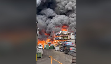 Fire service battles large blaze in Dublin as residents advised to close doors and windows – The Irish Times