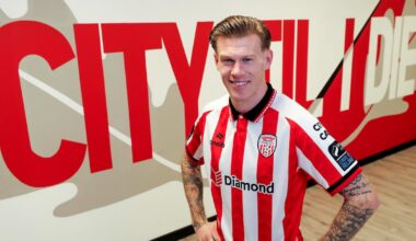 James McClean set to part ways with Derry City – reports – The Irish Times