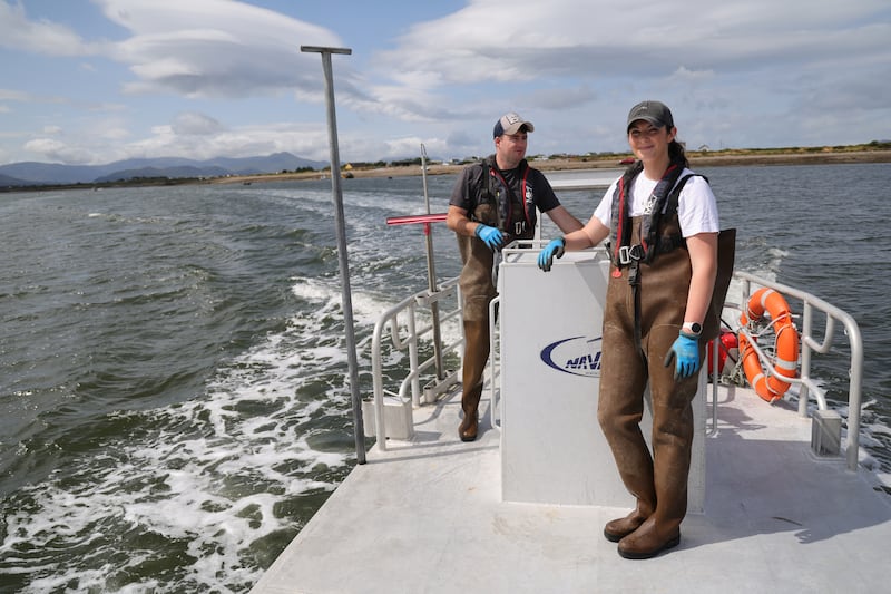Sharon Sugrue and Emmet Casey of Réalt na Mara Shellfish. Photo: Bryan O’Brien 