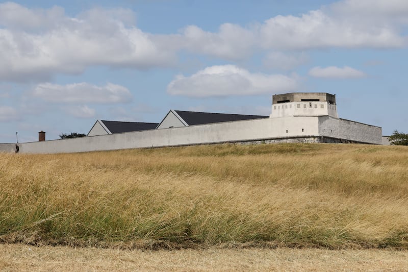 Renovated exterior walls at the Magazine Fort in Phoenix Park. Photograph: Alan Betson / The Irish Times

