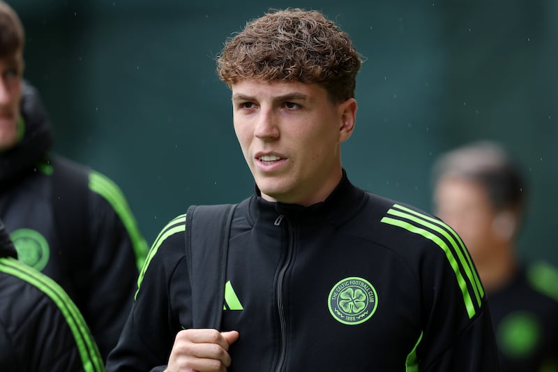 Celtic midfielder Arne Engels has completed a move to West Ham. Photograph: Robert Perry/PA Wire