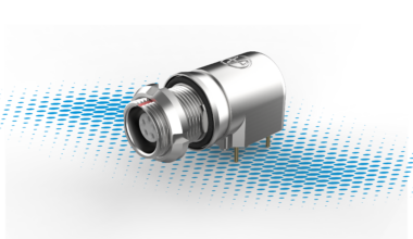 90° PCB Socket for Metallic Circular Connector Series