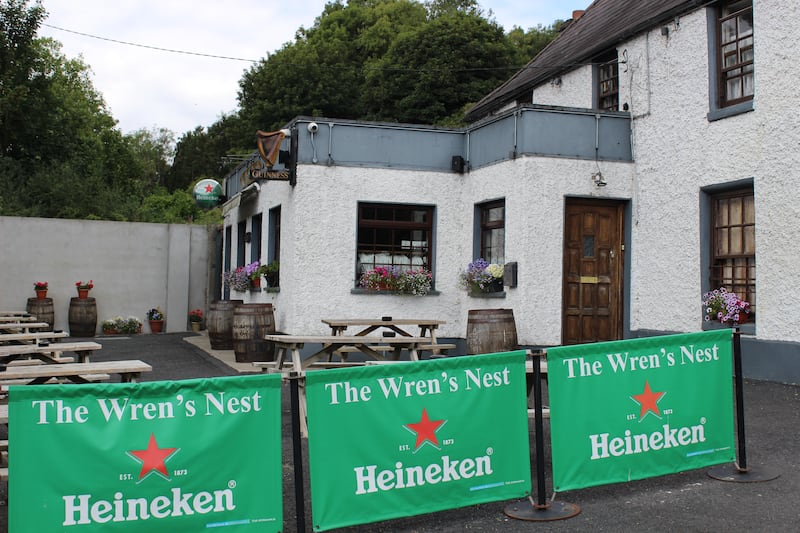 Hansard spent time in the Wren’s Nest pub on Lower Road playing with music group Trad 15 on the night he died. Photograph: Hugh Dooley