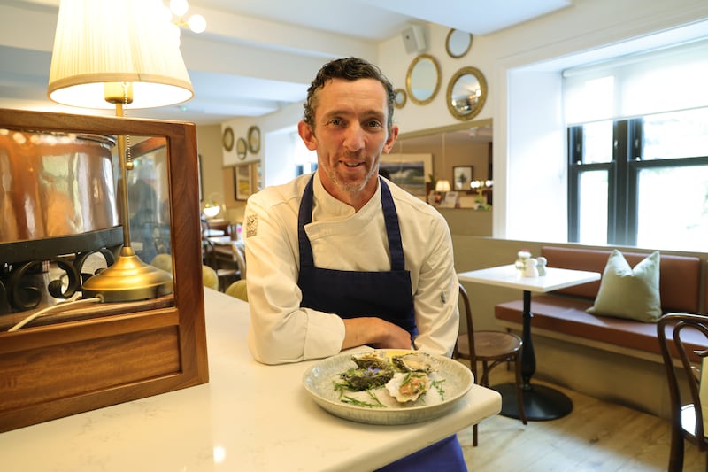Chef James Coffey. Photograph: Bryan O'Brien