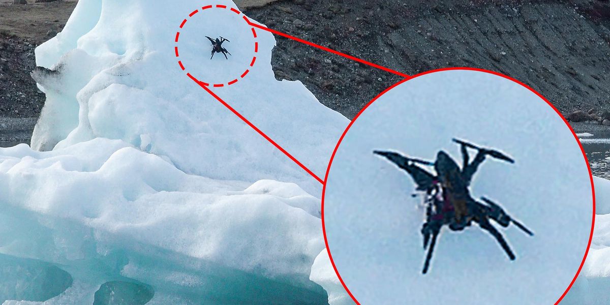 Arctic Iceberg Drones Turn Sheer Ice Into Landing Pads