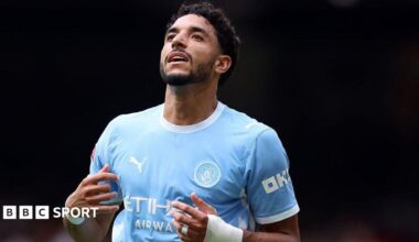 Manchester City forward Omar Marmoush