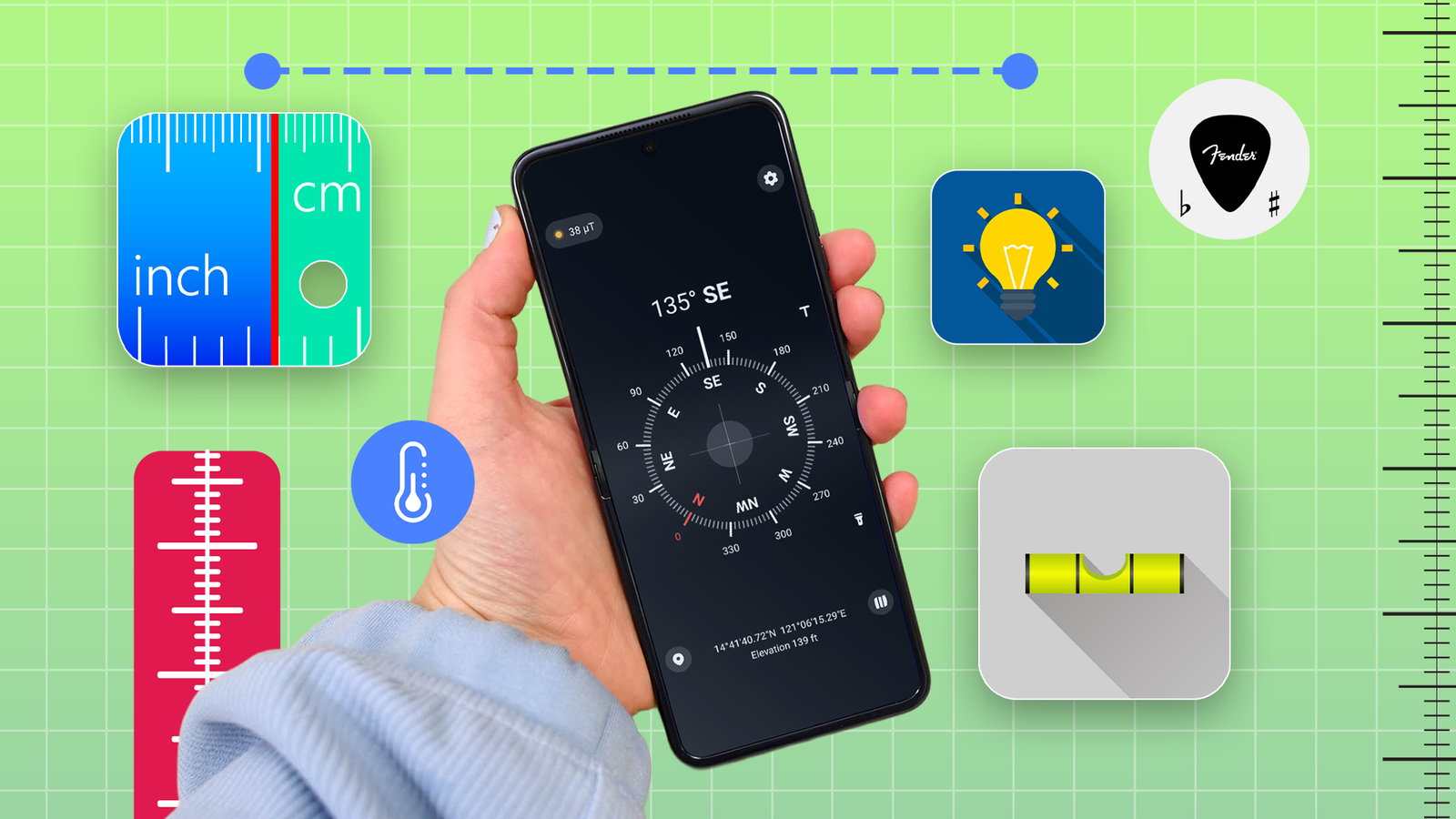 I evaluated dozens of digital measuring tools on Android to see if phone sensors can replace physical hardware