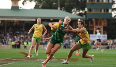 Australia defeat Ireland in first international AFLW clash
