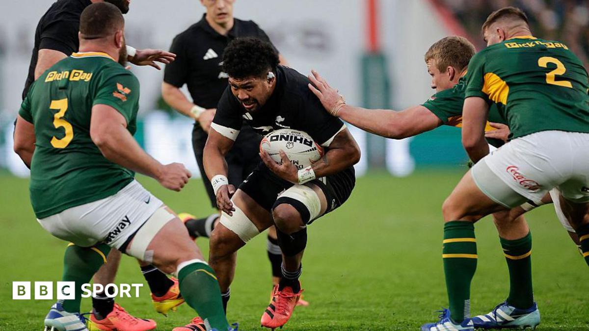 South Africa v New Zealand - Rugby's Greatest Rivalry - live text updates