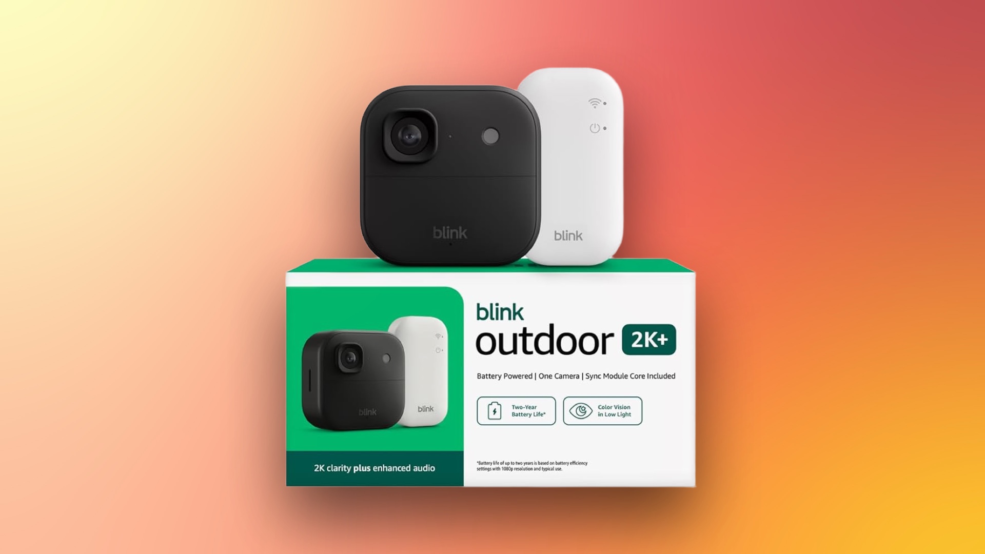 Blink Outdoor 2K Plus security camera