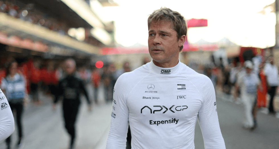 Brad Pitt in F1