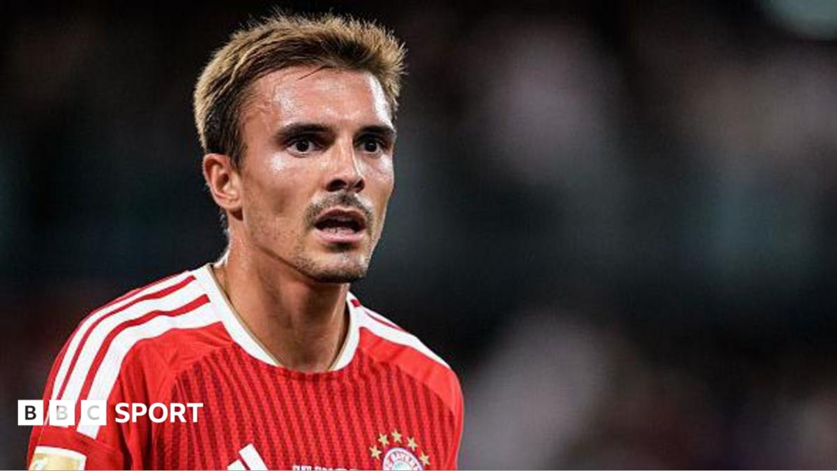 Joao Palhinha looking as he plays for Bayern Munich in pre-season