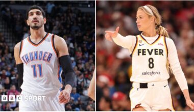 Enes Kanter Freedom warming up for Boston Celtics in 2021