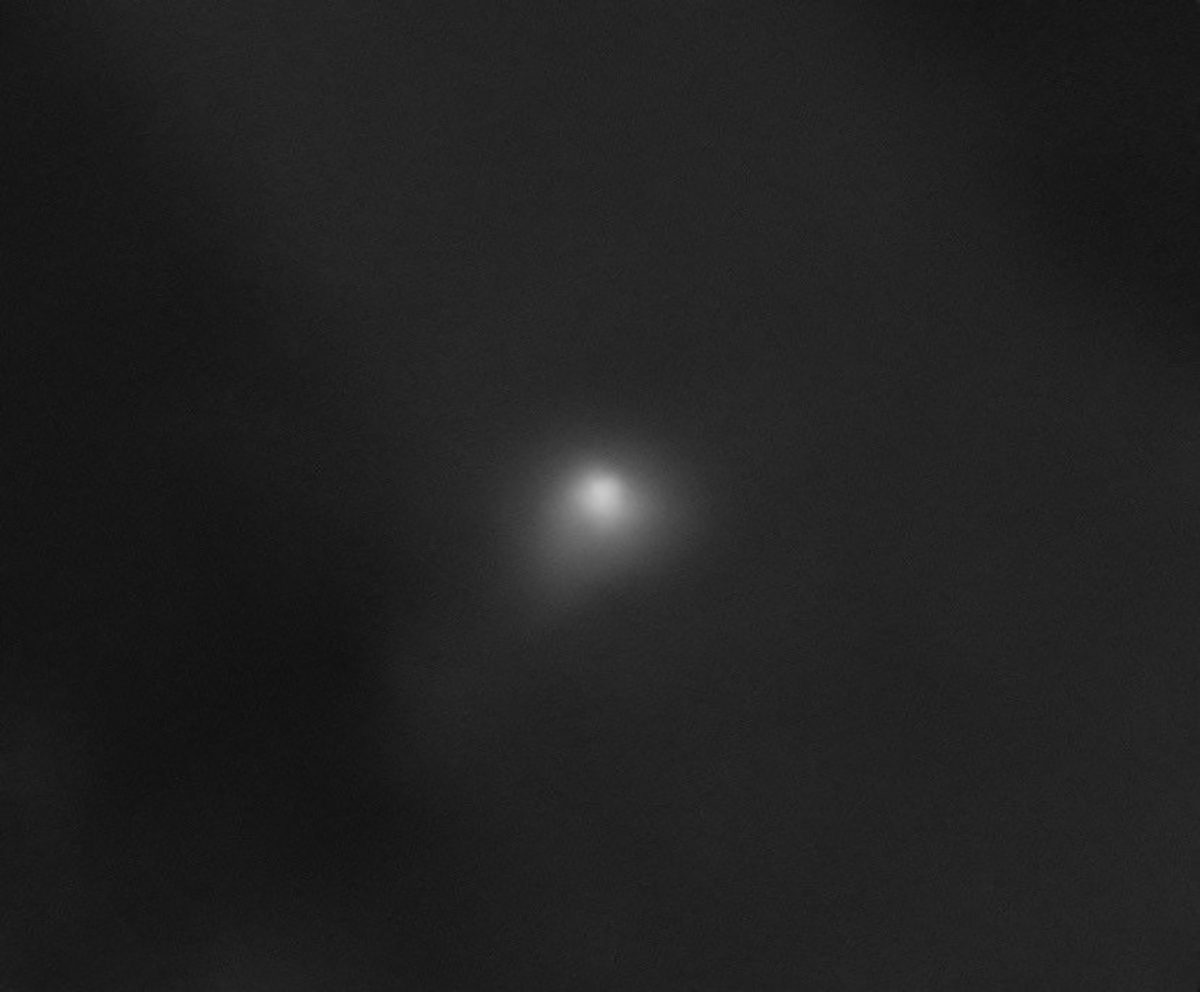 Image of comet 3I/ATLAS captured by NASA’s Mars Reconnaissance Orbiter, 2 October 2025. Credit: NASA/JPL-Caltech/University of Arizona
