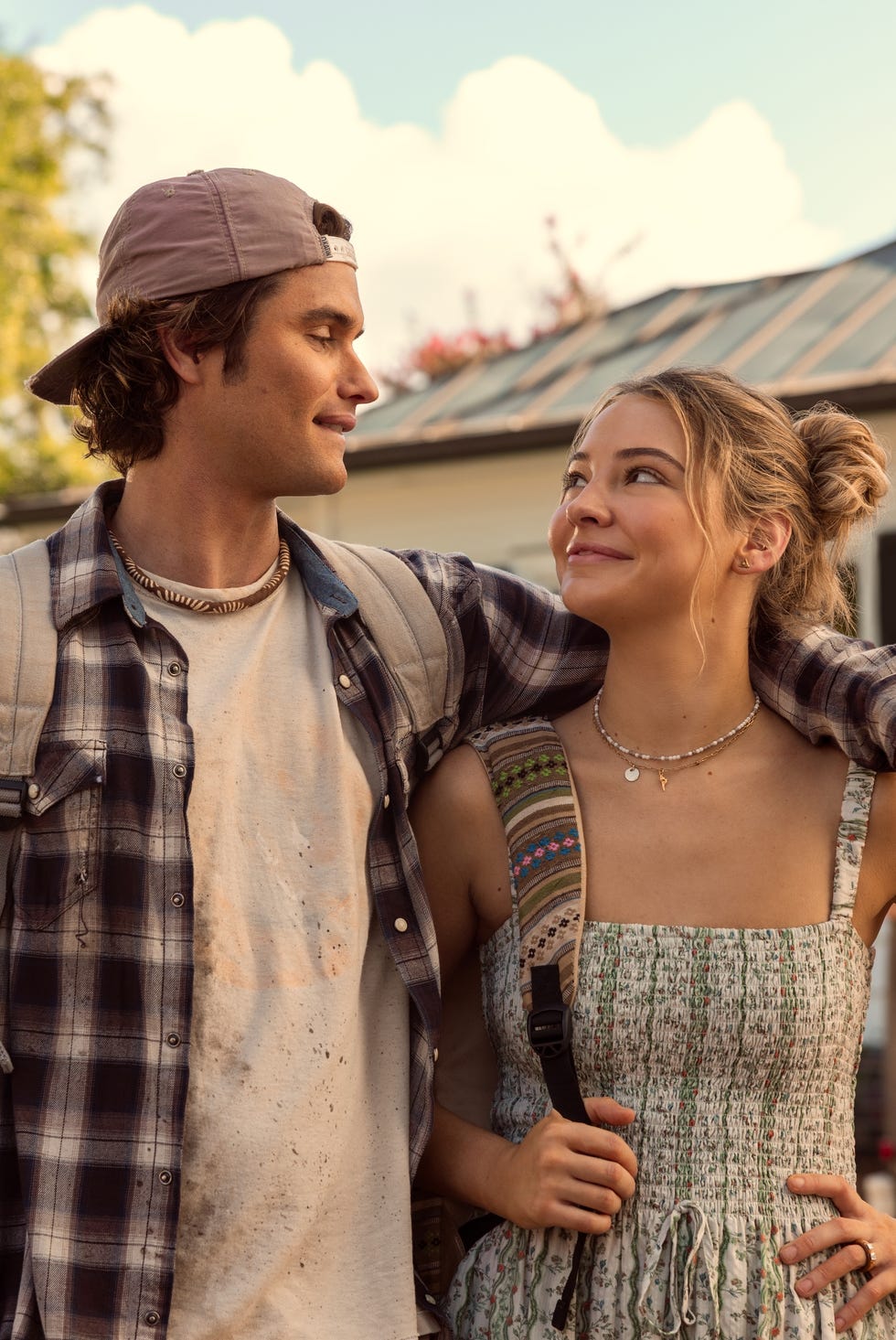 Outer Banks Chase Stokes Madelyn Cline outer banks. (l to r) chase stokes as john b, madelyn cline as sarah cameron in episode 503 of outer banks. cr. jackson lee davis/netflix © 2026